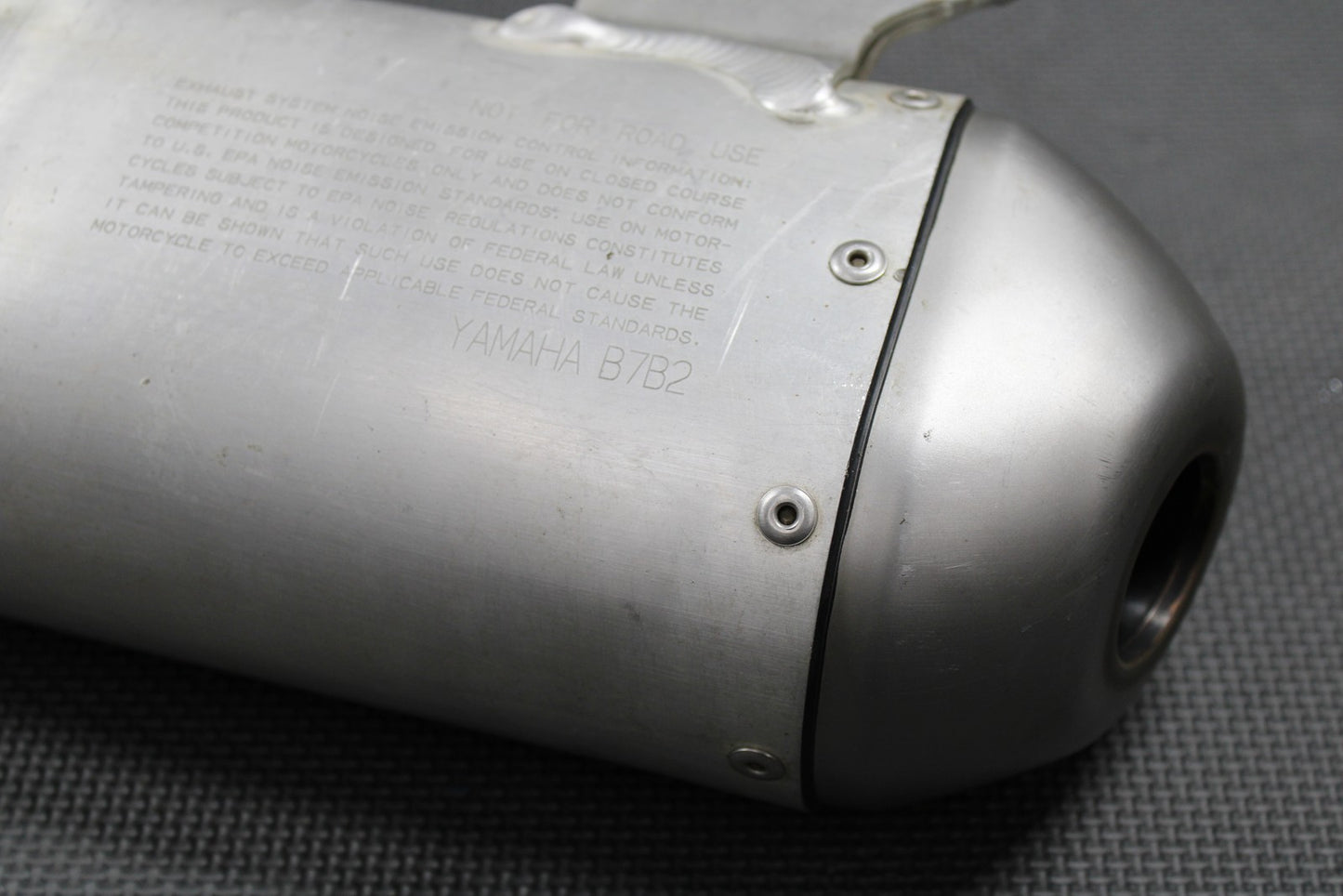 2020 2021 YAMAHA YZ250FX OEM MUFFLER EXHAUST SILENCER SLIP ON PIPE B7B - 14750 - 10 - hggarage
