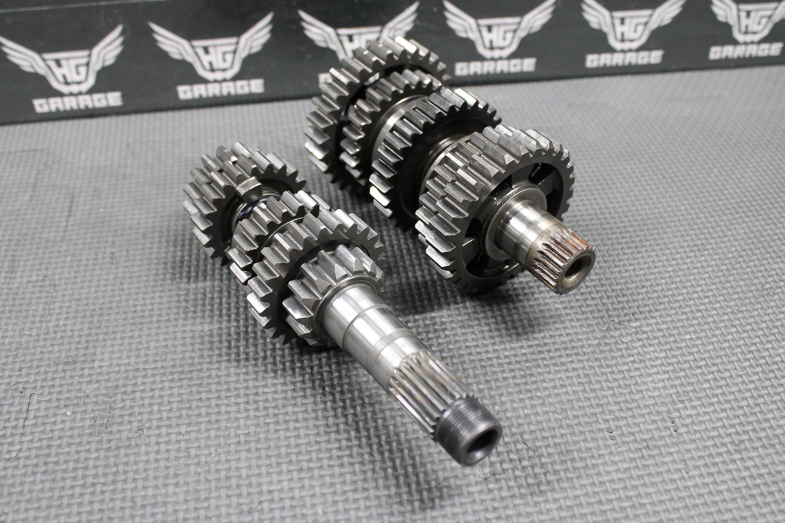 2004 HONDA CRF250R OEM ENGINE TRANSMISSION TRANNY ASSEMBLY GEARS 23210 - KRN - A00 - hggarage
