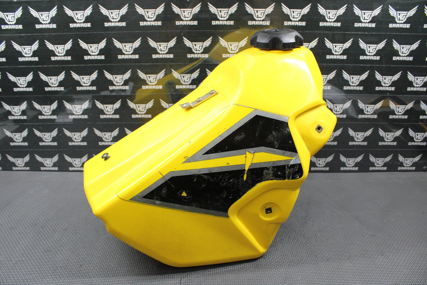 2000 SUZUKI 00 - 04 DRZ400 DRZ400E OEM YELLOW GAS FUEL TANK CELL PETROL RESERVOIR - hggarage