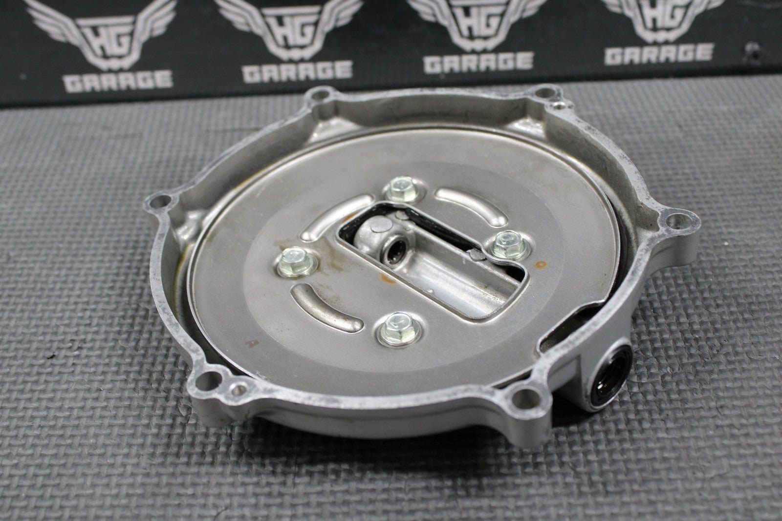 2009 KAWASAKI KLX250SF OEM ENGINE RIGHT SIDE OUTER CLUTCH COVER 14032 - 0004 - hggarage