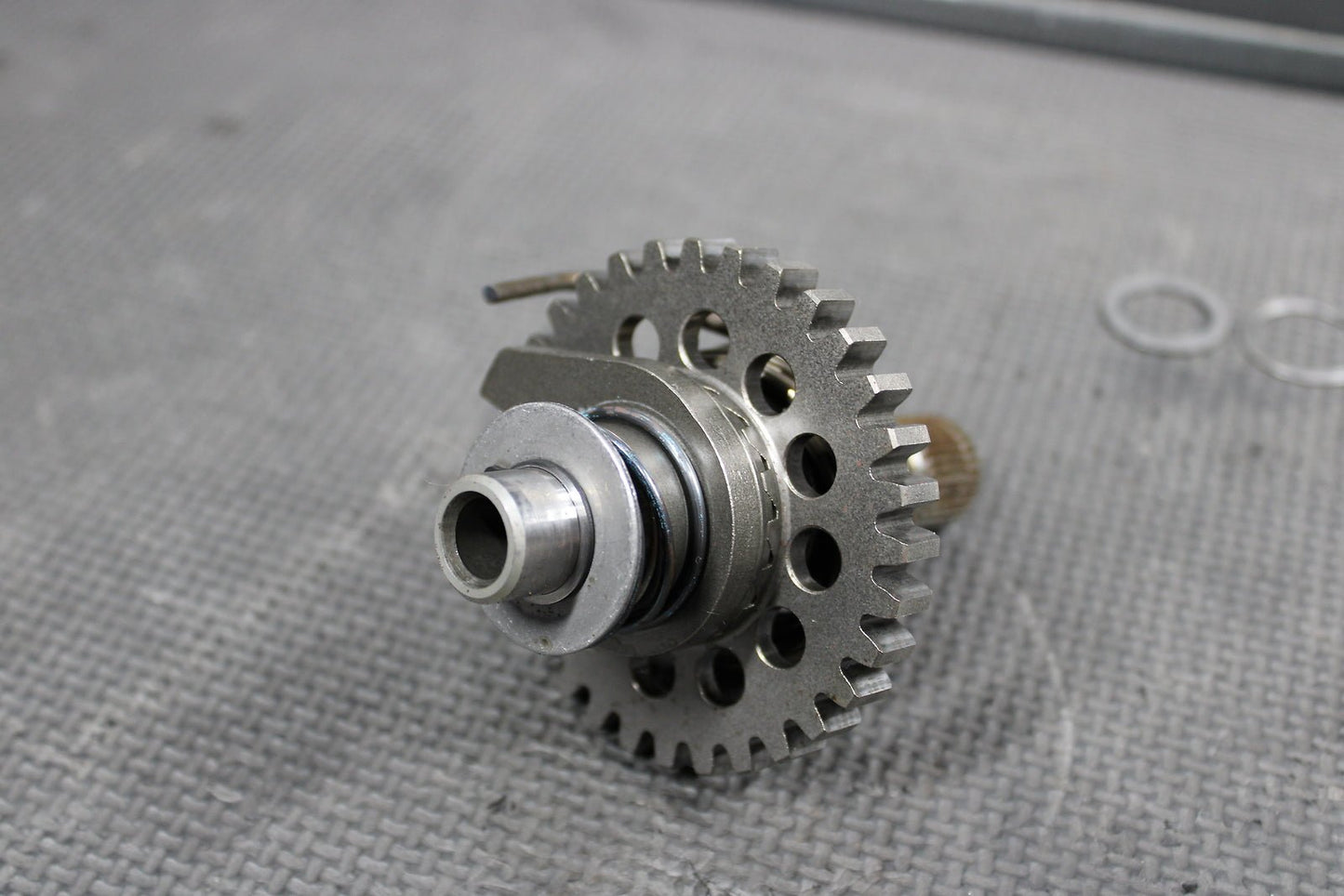 2008 YAMAHA WR450F YZ450F YZ450FX OEM KICKSTART KICK START SHAFT W IDLER GEAR - hggarage