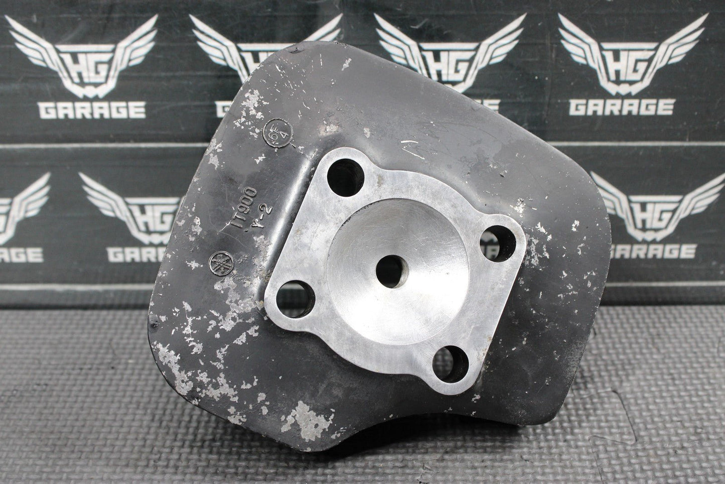 1997 YAMAHA 90 - 00 RT100 ENGINE MOTOR CYLINDER HEAD 1T9 - 11111 - 00 - 00 GOOD! - hggarage