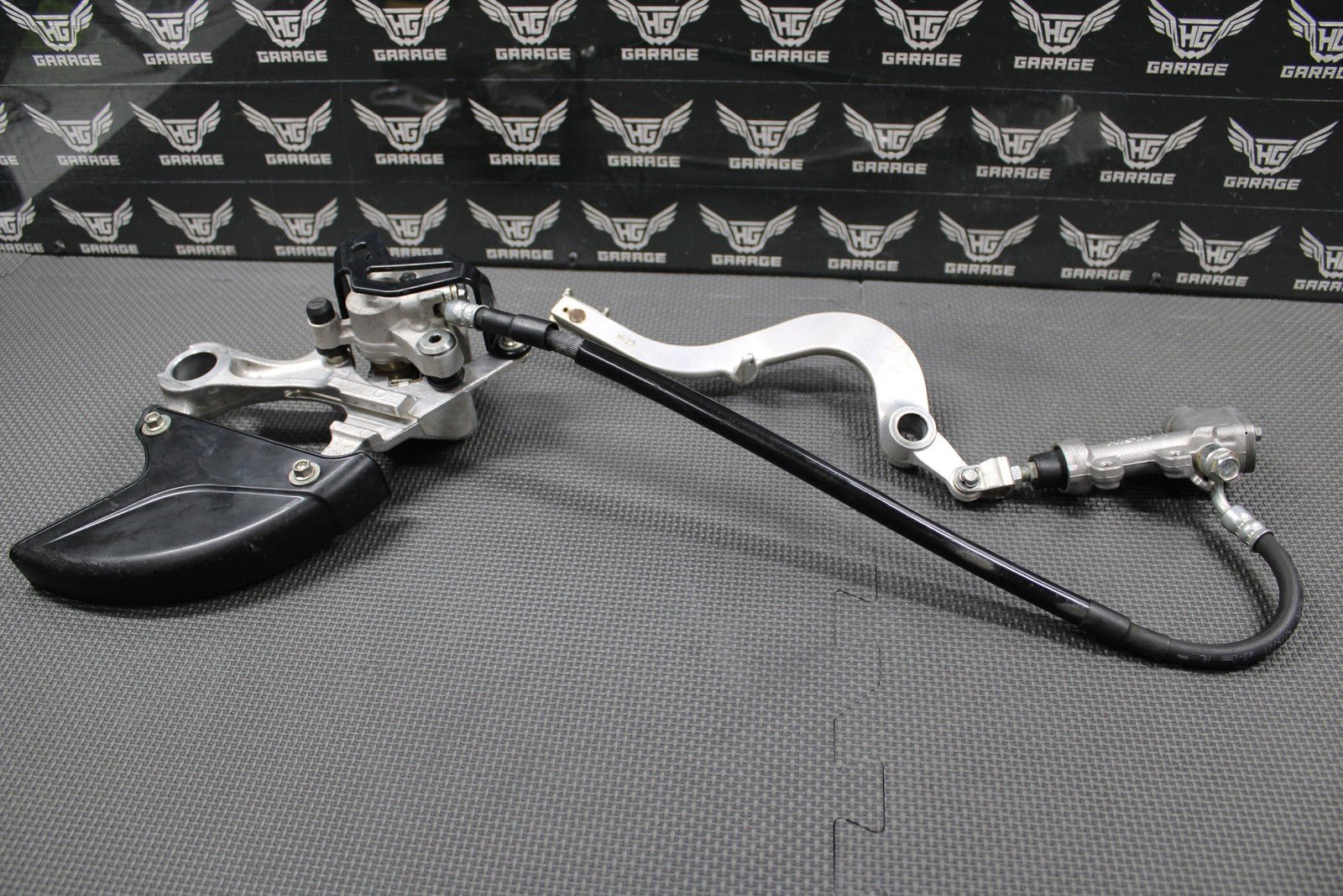 2022 KAWASAKI KX250 KX250X KX450X OEM NISSIN REAR BACK BRAKE CALIPER MASTER MINT - hggarage