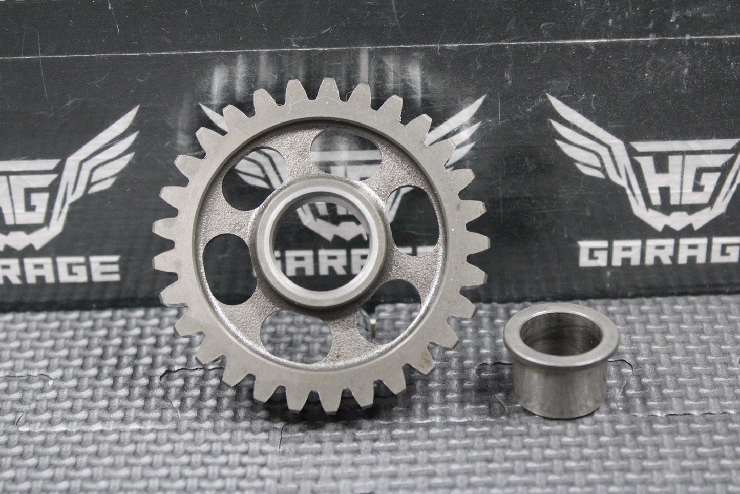 2001 HONDA 86 - 01 CR250R OEM KICKSTART KICK START IDLER IDLE GEAR 29T & COLLAR - hggarage
