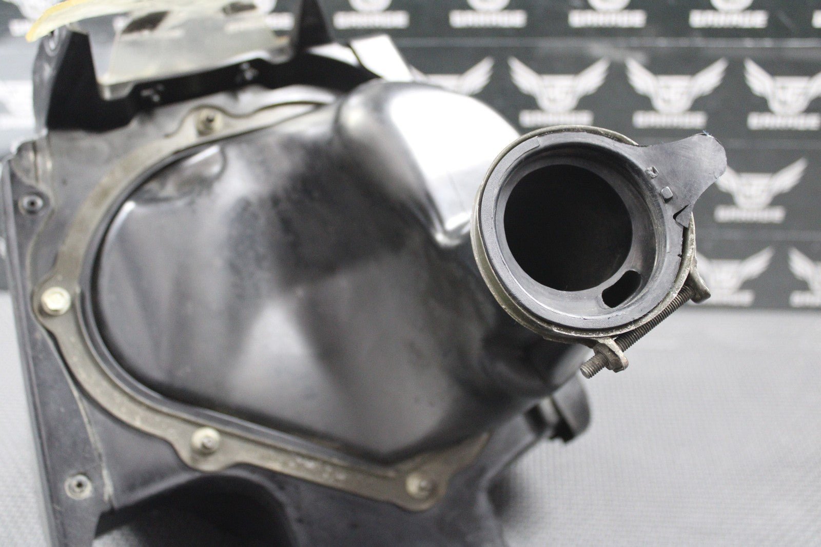 2007 2008 KAWASAKI KX250F OEM AIRBOX AIR CLEANER BOX INTAKE BOOT 11011 - 0055 - 6Z - hggarage