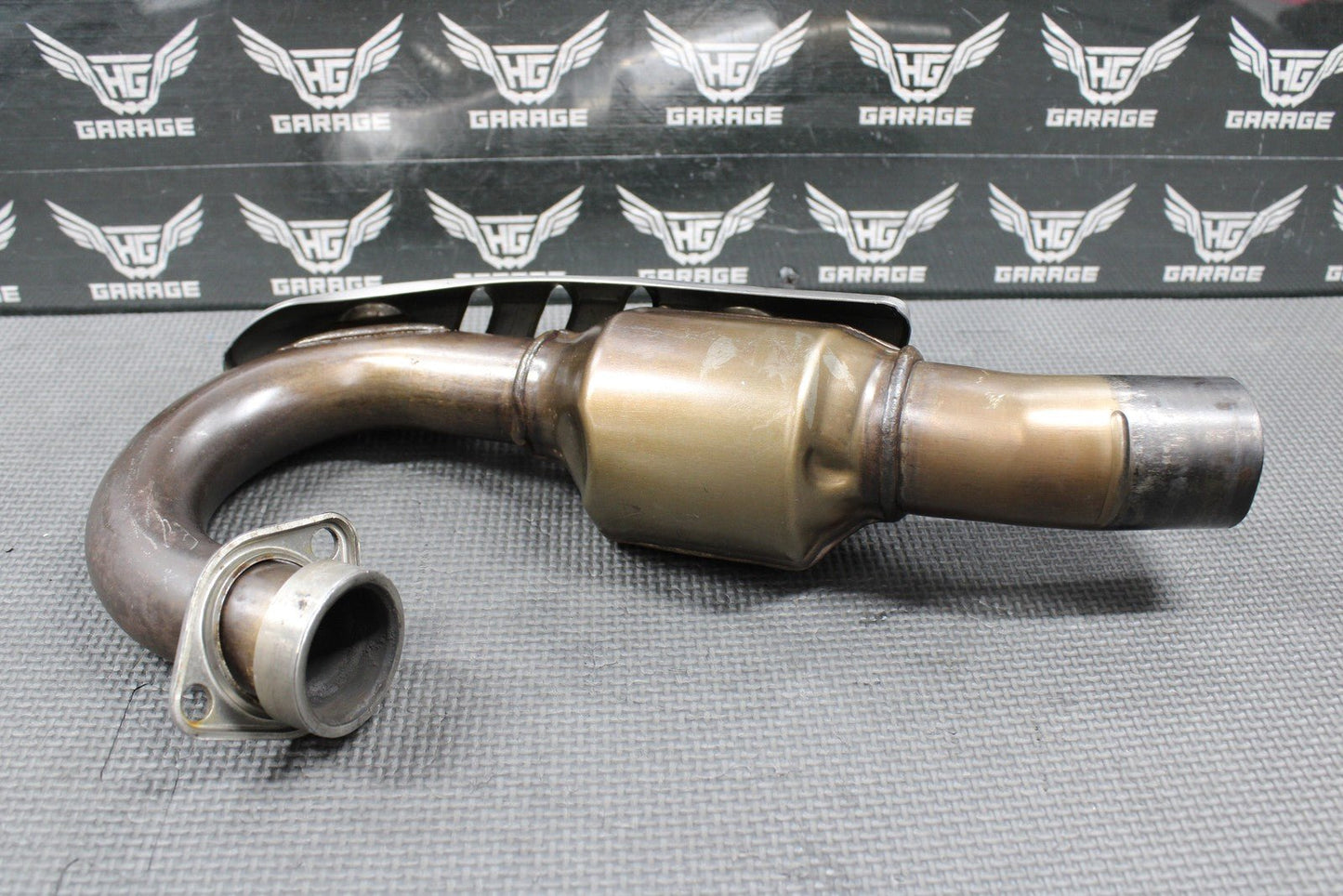 2014 KAWASAKI 13 - 16 KX250F OEM EXHAUST PIPE CHAMBER HEADER MUFFLER 18088 - 0831 - hggarage