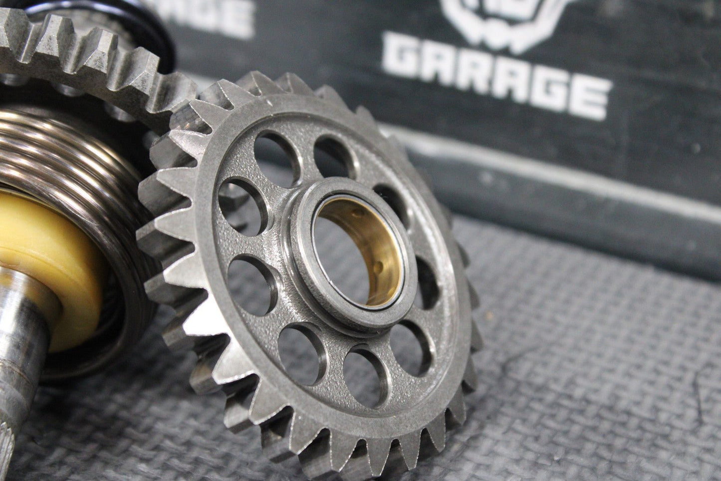 2006 YAMAHA WR250F YZ250F OEM KICKSTART KICK START SHAFT W IDLER GEAR MECHANISM - hggarage
