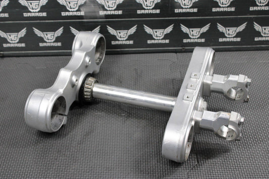 2000 KTM 250 EXC OEM FRONT FORKS LOWER UPPER TRIPLE TREE STEM CLAMP 59001034020 - hggarage