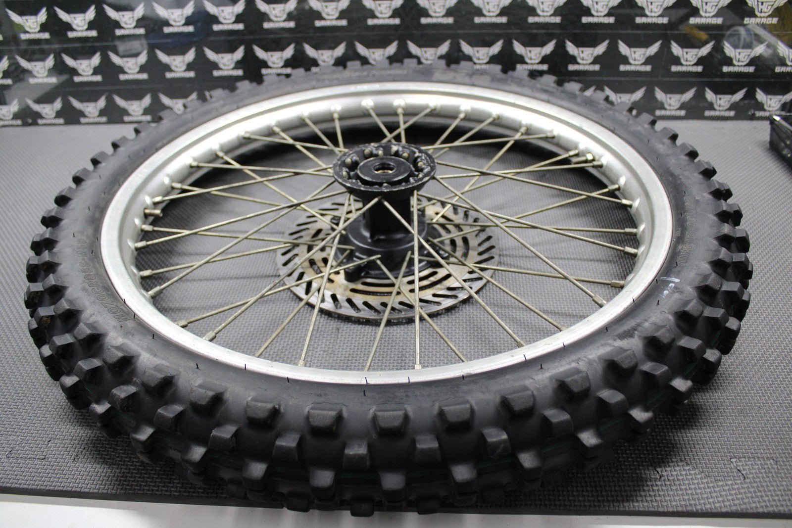 1988 HONDA CR125R CR250R CR500R OEM 21" FRONT WHEEL RIM HUB TIRE 446A5 - KS6 - 830 - hggarage