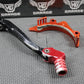 2012 11 - 16 HONDA CRF450R HAMMERHEAD DESIGNS SHIFT PEDAL LEVER & CASE SAVER RED - hggarage