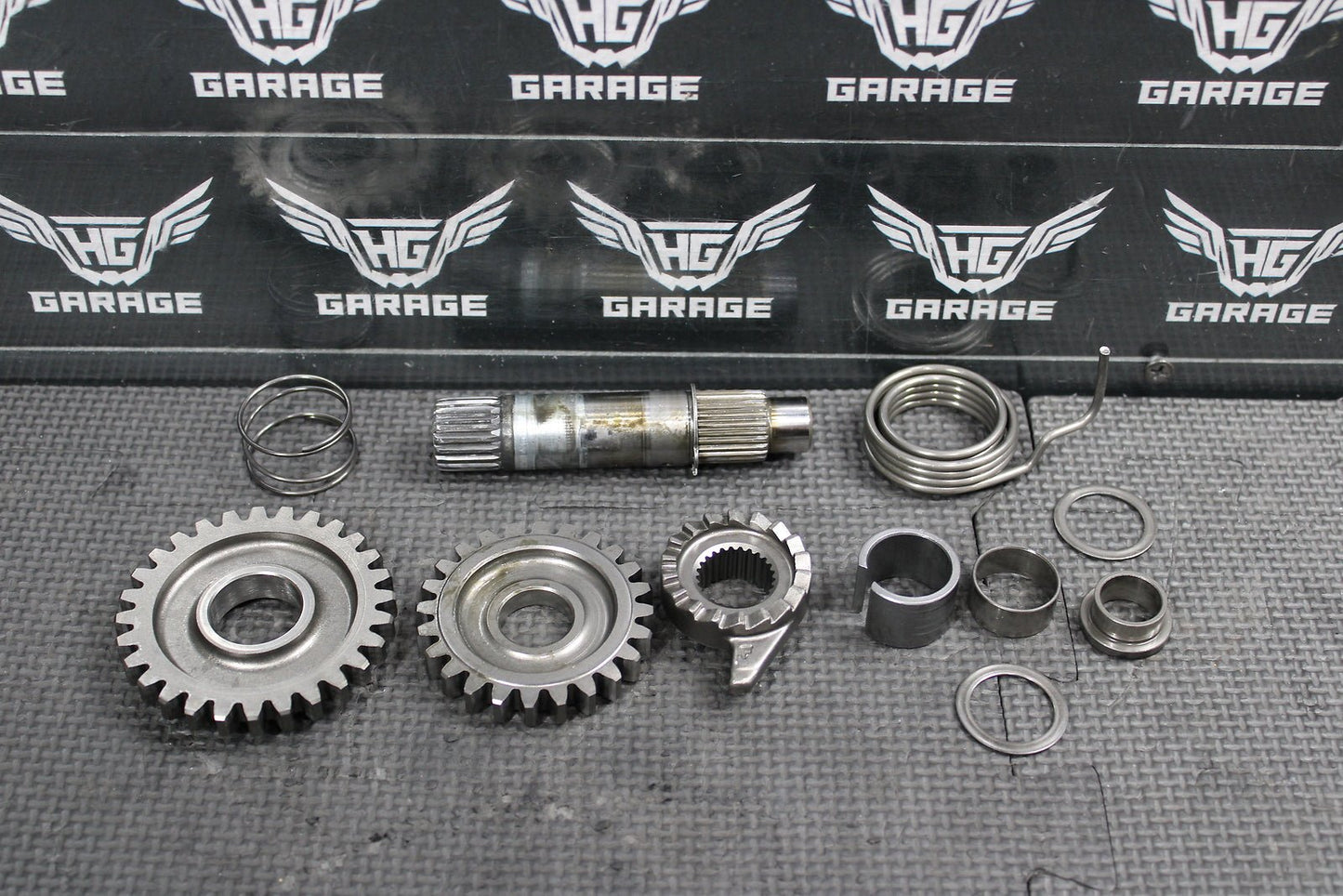 2009 Honda CRF150R CRF150RB OEM Kickstart Kick Start Shaft W Idler - hggarage
