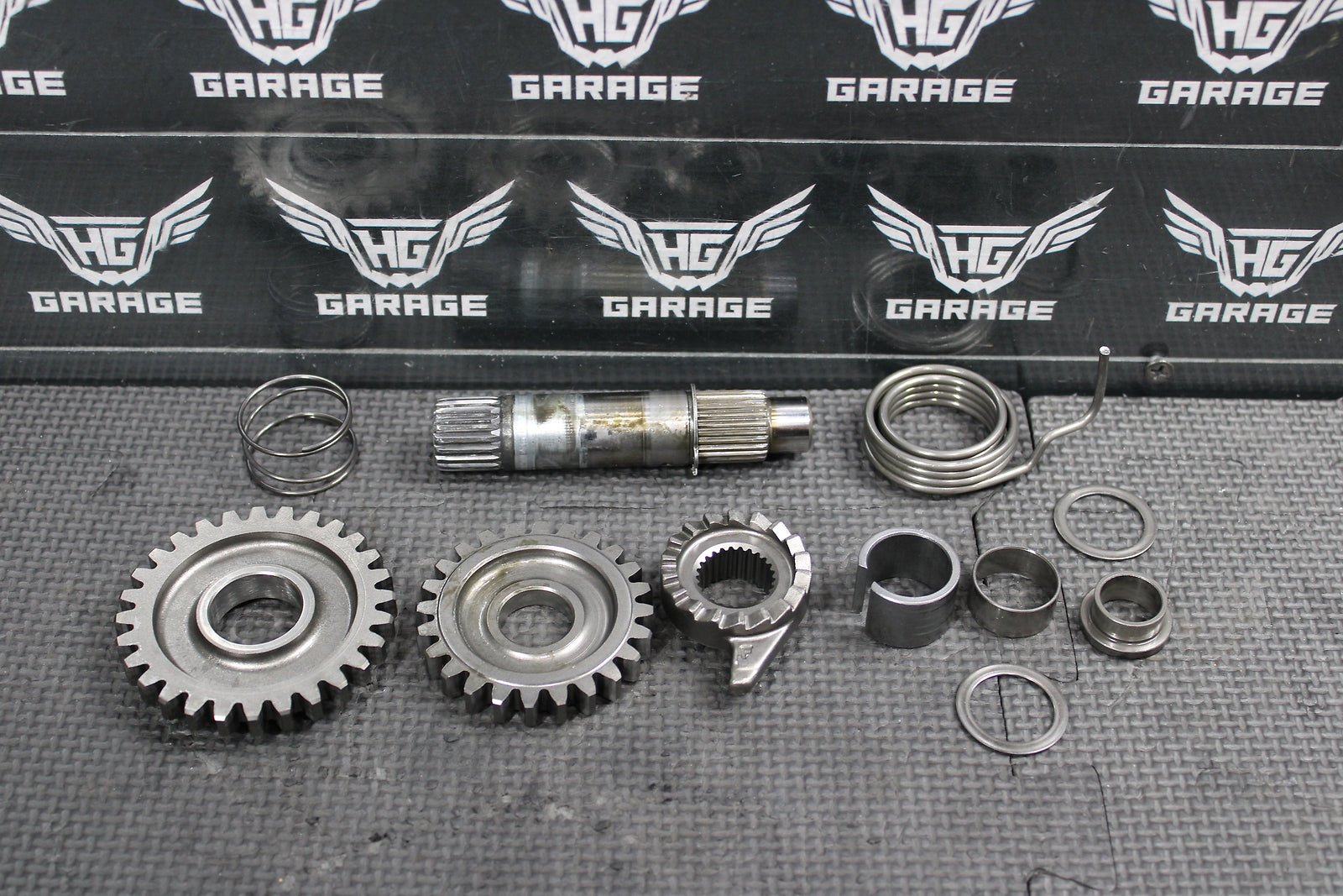 2009 Honda CRF150R CRF150RB OEM Kickstart Kick Start Shaft W Idler - hggarage