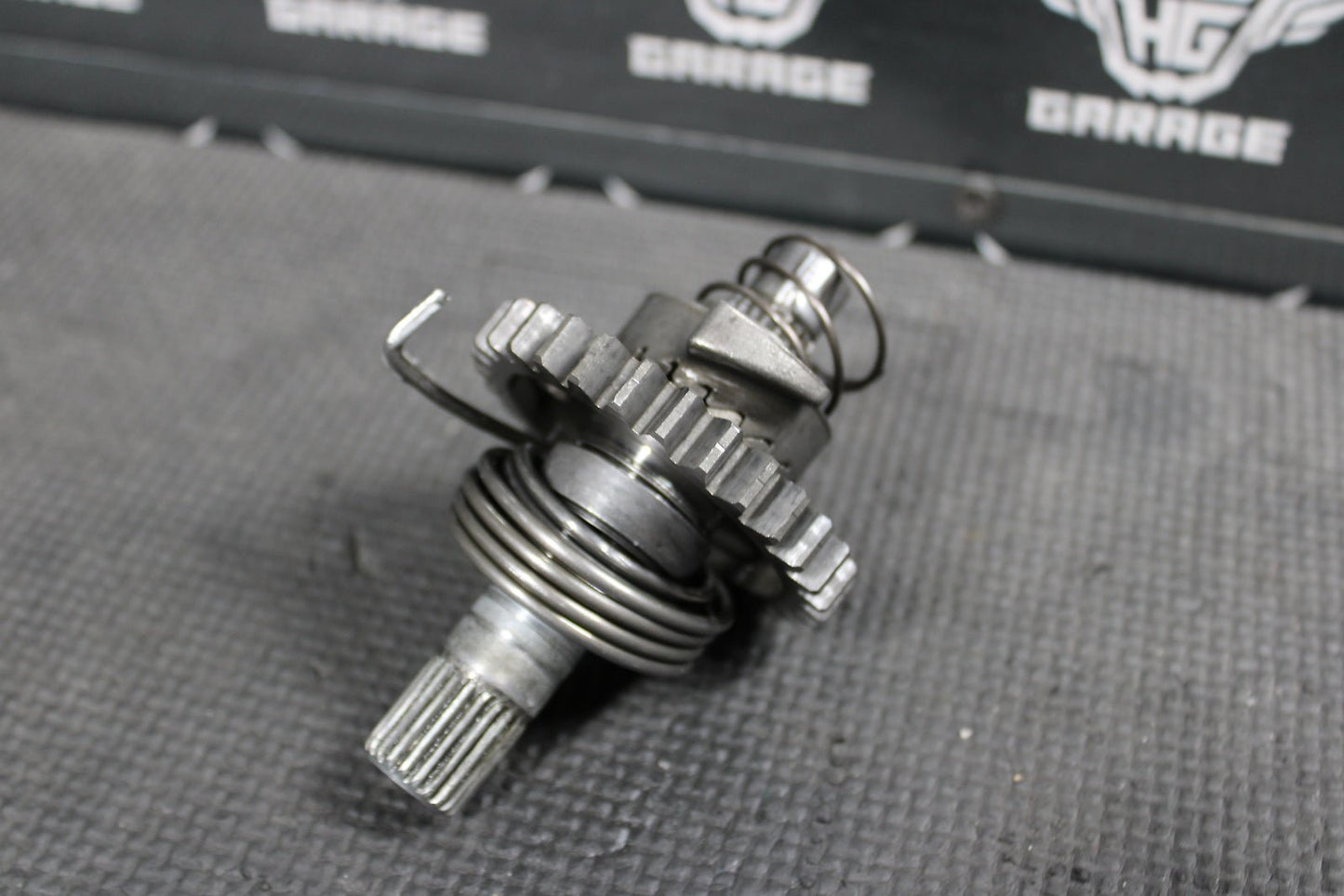 1998 HONDA CR125R OEM KICKSTART KICK START SHAFT W IDLER GEAR 28230 - KS6 - 700 - hggarage