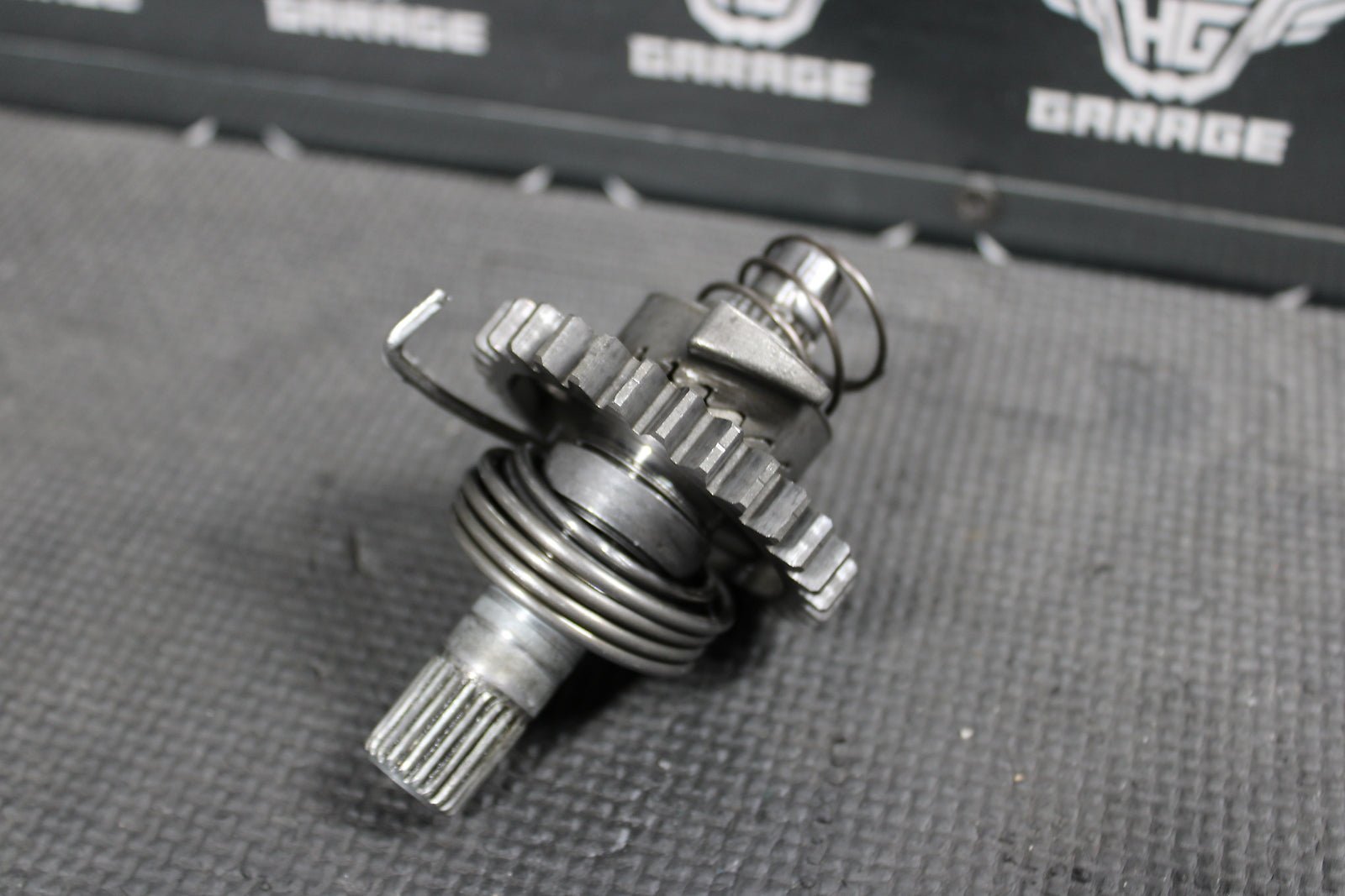 1998 HONDA CR125R OEM KICKSTART KICK START SHAFT W IDLER GEAR 28230 - KS6 - 700 - hggarage