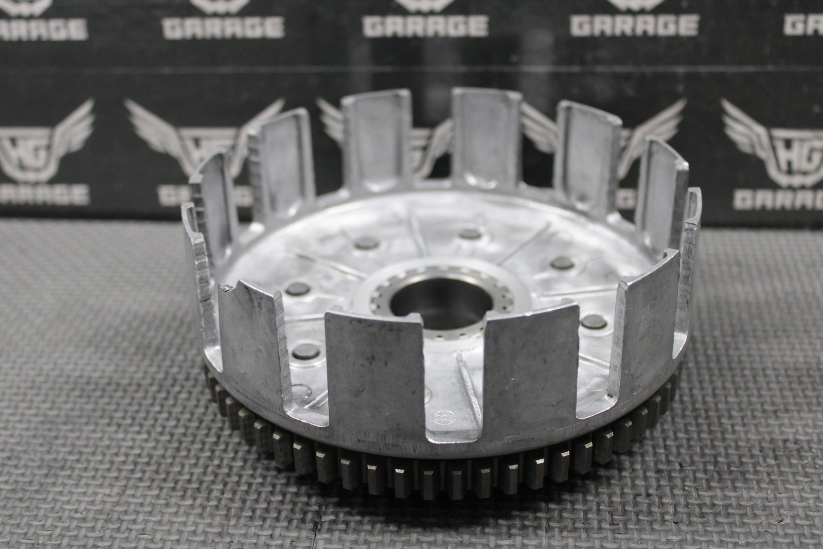 1988 87 - 89 HONDA CR250R OEM CLUTCH BASKET RING GEAR 22100 - KZ3 - 000 - hggarage