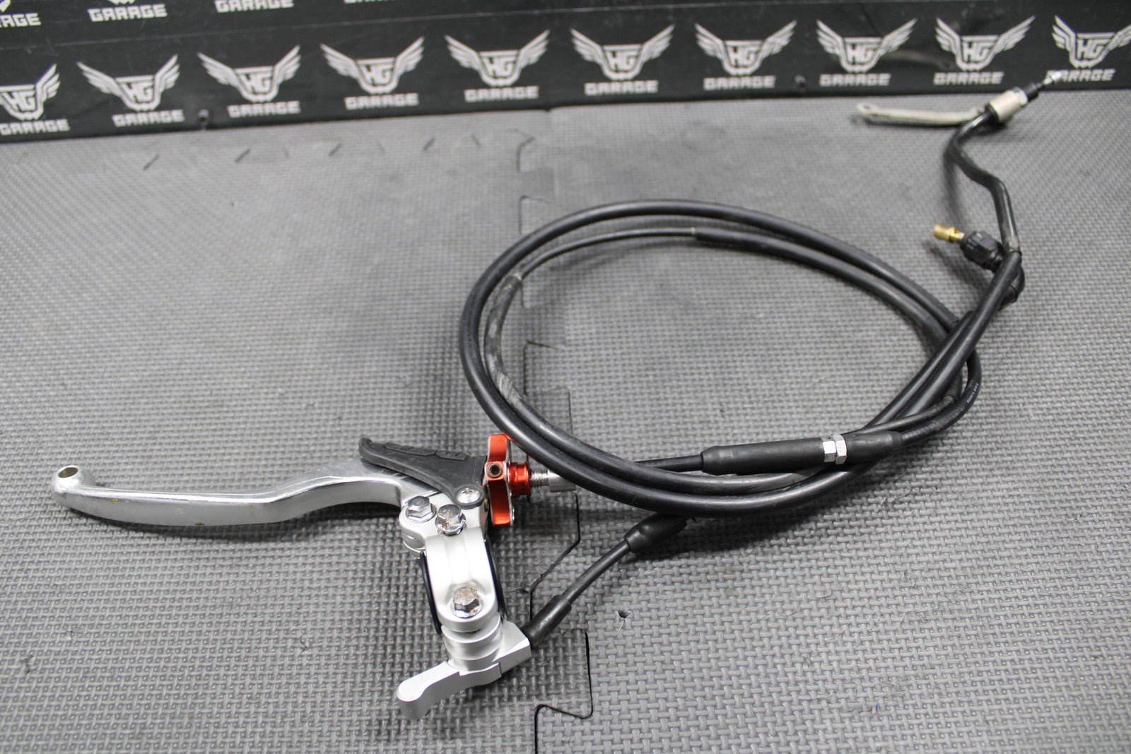 2008 2009 HONDA CRF250R MSR CLUTCH PERCH MOUNT WITH LEVER & HOT START CABLE - hggarage