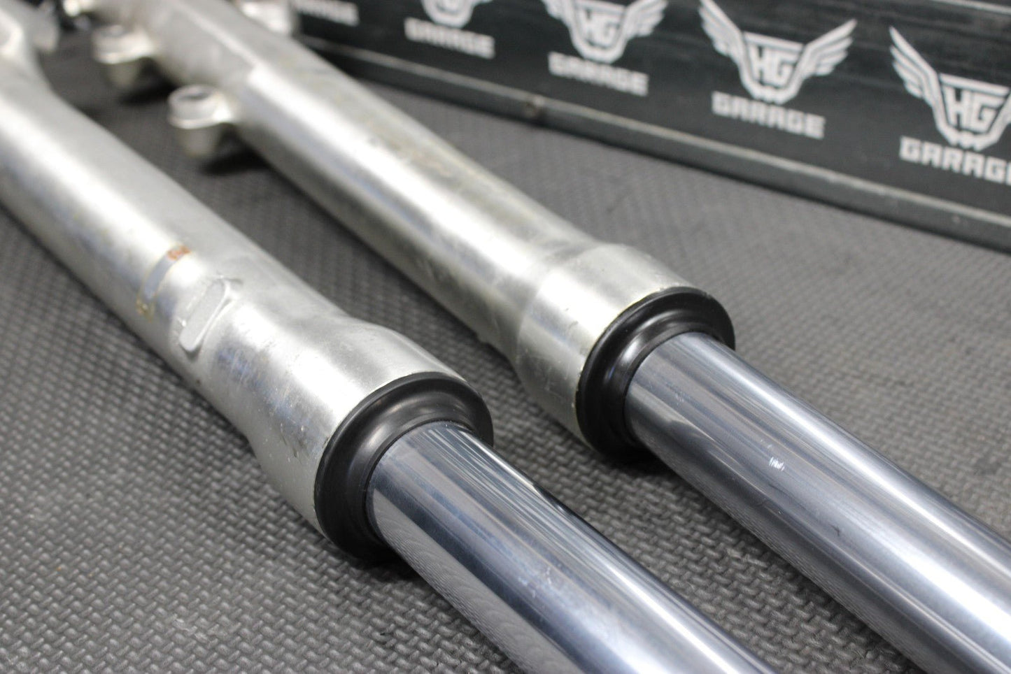 1991 88 - 91 HONDA CR80R OEM RIGHT LEFT FRONT SUSPENSION FORKS SHOCKS 51400 - GS2 - 77 - hggarage