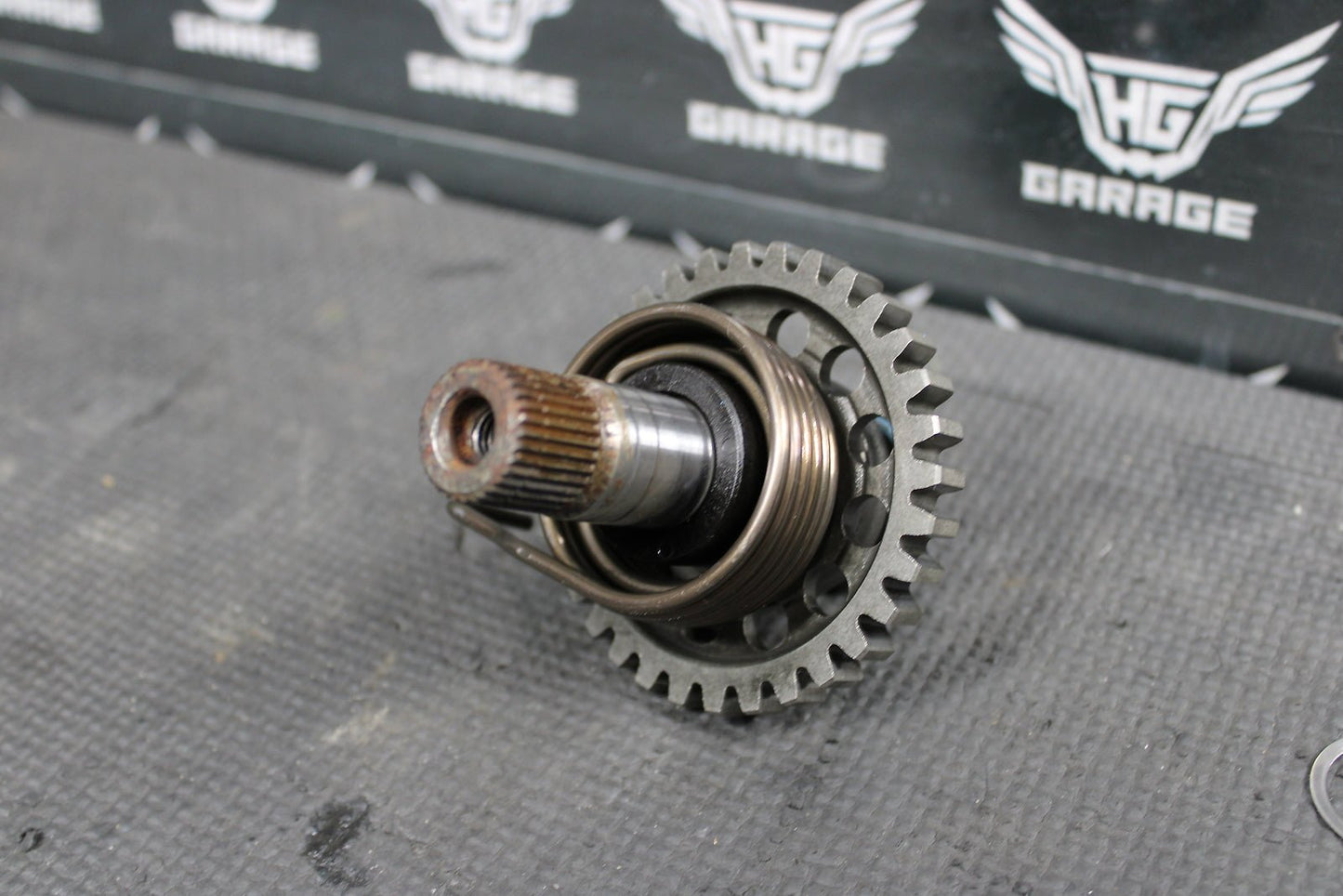 2007 YAMAHA WR450F YZ450F YZ450FX OEM KICKSTART KICK START SHAFT W IDLER GEAR - hggarage