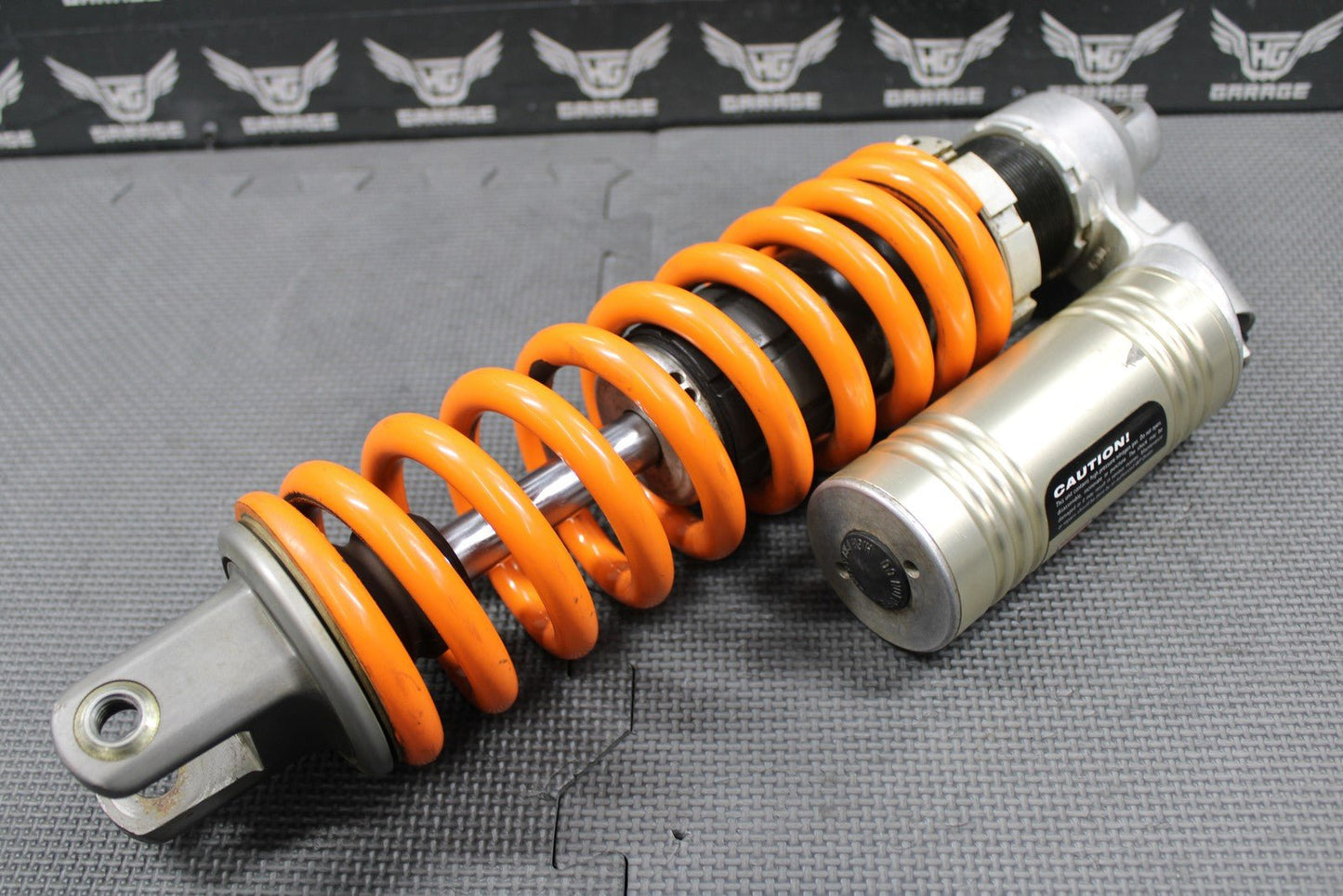 2004 KTM 125 200 SX OEM WP PDS REAR BACK SHOCK ABSORBER SUSPENSION 1218Y767 GOOD - hggarage