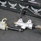 1998 YAMAHA YZ400F OEM NISSIN REAR BACK BRAKE CALIPER MASTER CYLINDER LEVER