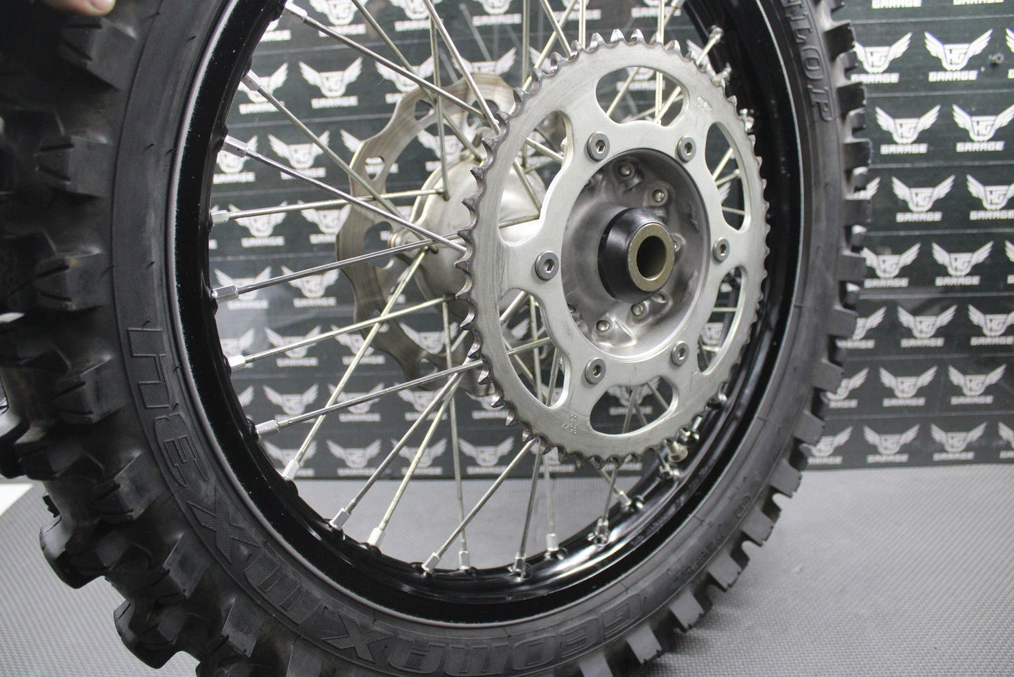 2019 2020 SUZUKI RMZ250 OEM DID REAR BACK WHEEL RIM HUB TIRE 19 x 1.85 GOOD! - hggarage