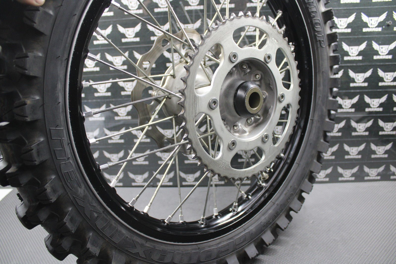 2019 2020 SUZUKI RMZ250 OEM DID REAR BACK WHEEL RIM HUB TIRE 19 x 1.85 GOOD! - hggarage