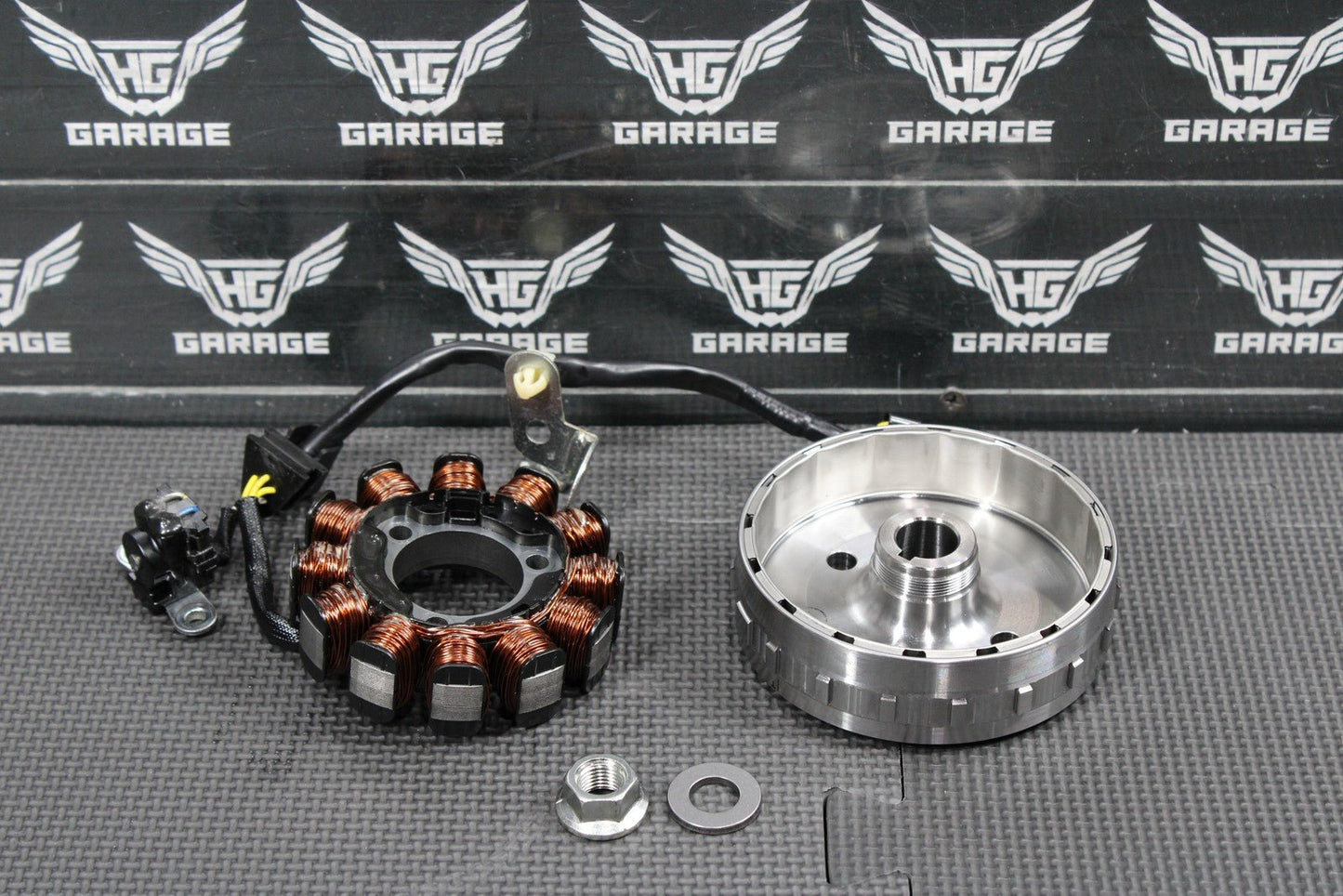 2019 HONDA CRF450RX OEM STATOR MAGNETO ROTOR FLYWHEEL 31110 - MKE - A01 GOOD! - hggarage