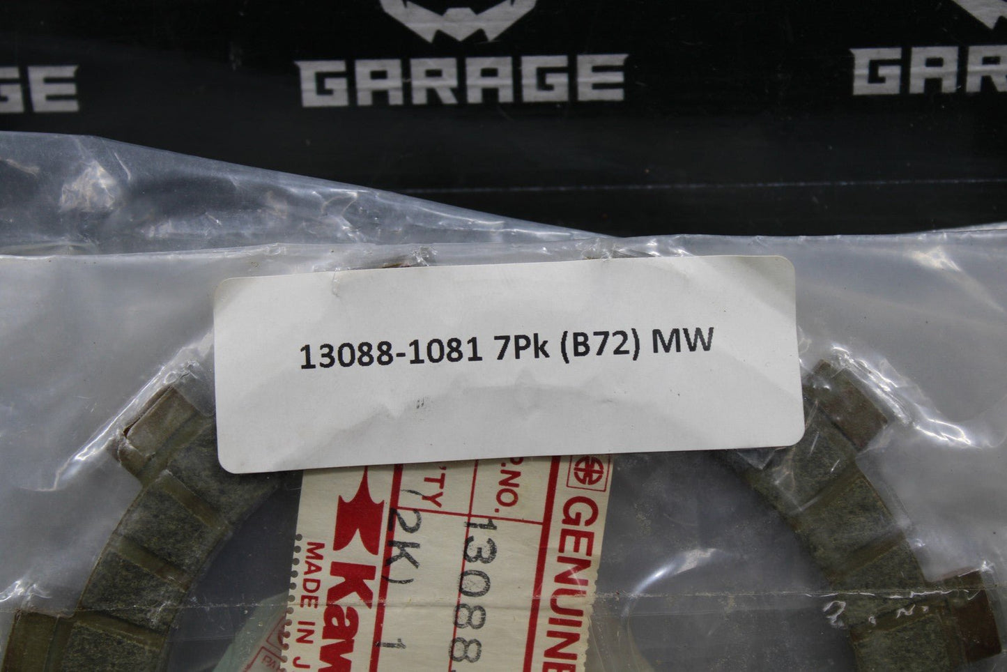 7 - NOS KAWASAKI 89 - 94 KDX200 88 - 91 KX125 OEM CLUTCH FRICTION PLATES 13088 - 1081 - hggarage