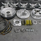 1998 HONDA XR200R OEM COMPLETE CLUTCH W PLATES BASKET HUB 22100 - 437 - 020 22121 - KC - hggarage