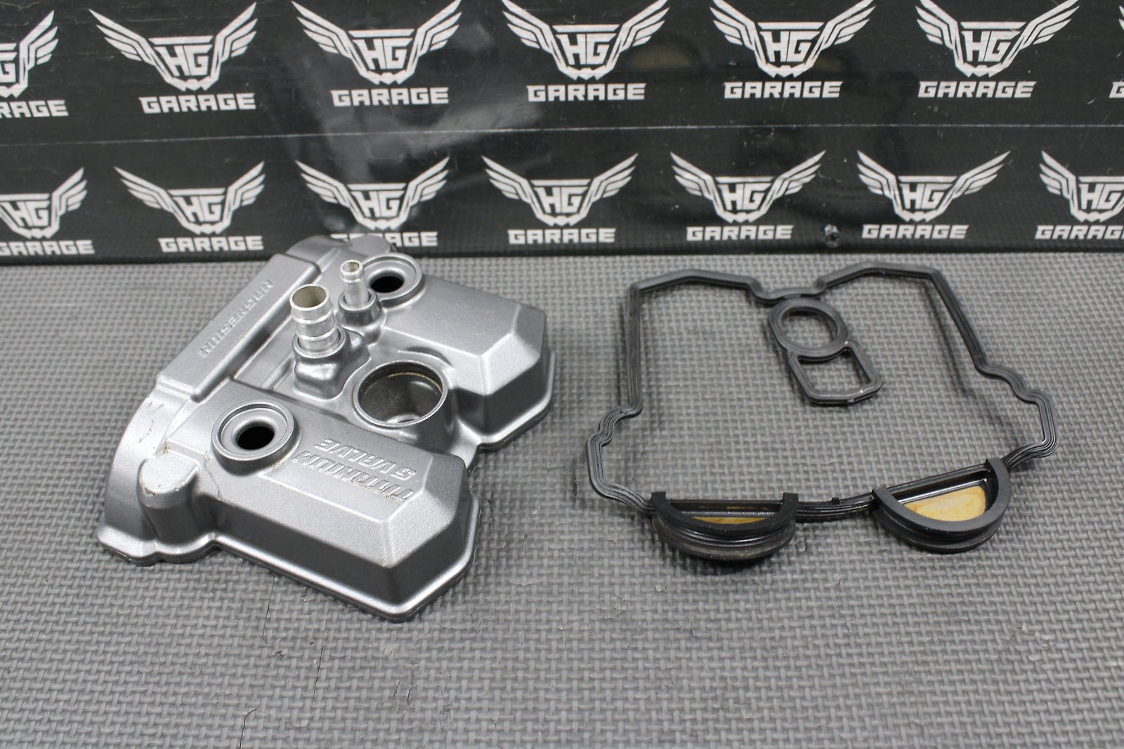 2005 YAMAHA YZ450F OEM ENGINE MOTOR CYLINDER HEAD VALVE COVER & GASKET - hggarage