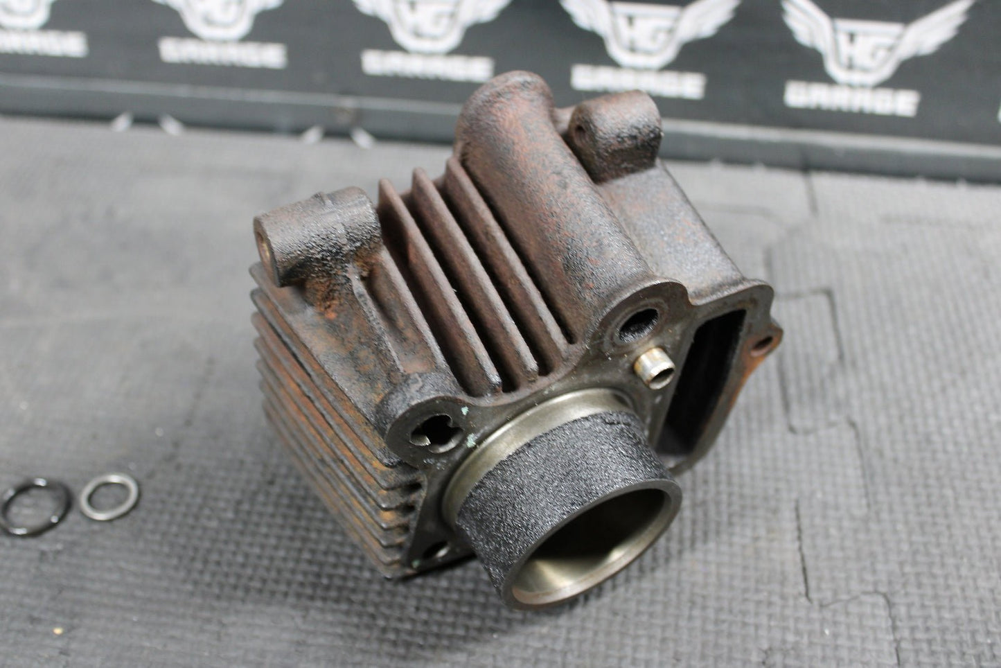 2000 HONDA XR50R ENGINE MOTOR CYLINDER JUG BARREL BORE TOP END 12101 - GB2 - 000 - hggarage