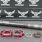 2007 HONDA CRF450R OEM REAR AXLE BACK WHEEL RIM PIVOT BOLT AXLE 42301 - KZ4 - J40 - hggarage