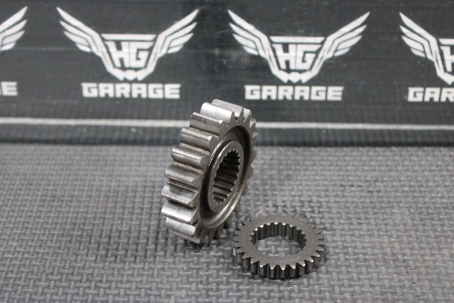 1997 92 - 98 KAWASAKI KX250 OEM CRANKSHAFT CRANK SHAFT PRIMARY DRIVE SPUR GEARS - hggarage