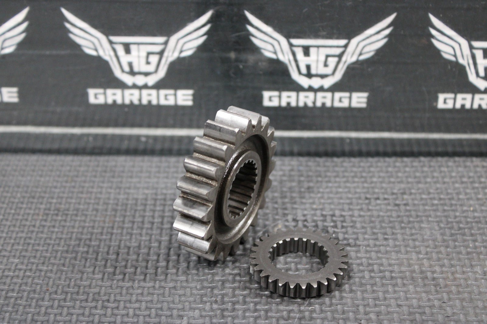 1997 92 - 98 KAWASAKI KX250 OEM CRANKSHAFT CRANK SHAFT PRIMARY DRIVE SPUR GEARS - hggarage