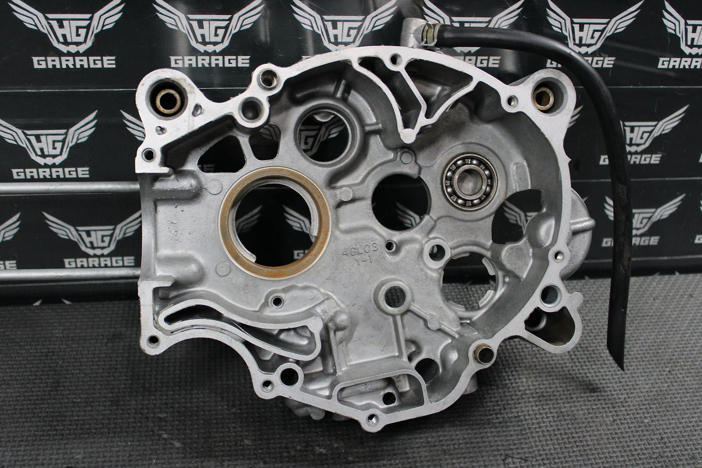 2000 Yamaha TTR90 OEM Left Right Engine Motor Crankcase Crank Cases Block - hggarage
