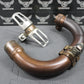 2020 YAMAHA 19 - 22 YZ250F 20 - 22 YZ250FX OEM EXHAUST PIPE CHAMBER HEADER 2 SHIELD - hggarage