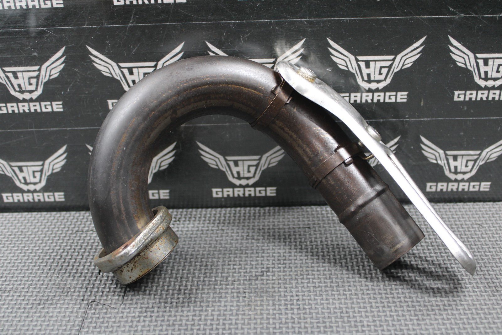 2020 YAMAHA 19 - 22 YZ250F 21 - 22 YZ250FX OEM EXHAUST PIPE CHAMBER HEADER SHIELD - hggarage