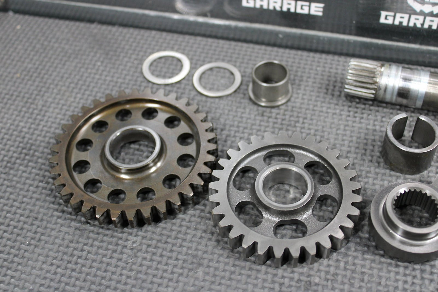 2009 HONDA CRF450R OEM KICKSTART KICK START SHAFT W IDLER GEAR 28251 - MEN - A30 - hggarage
