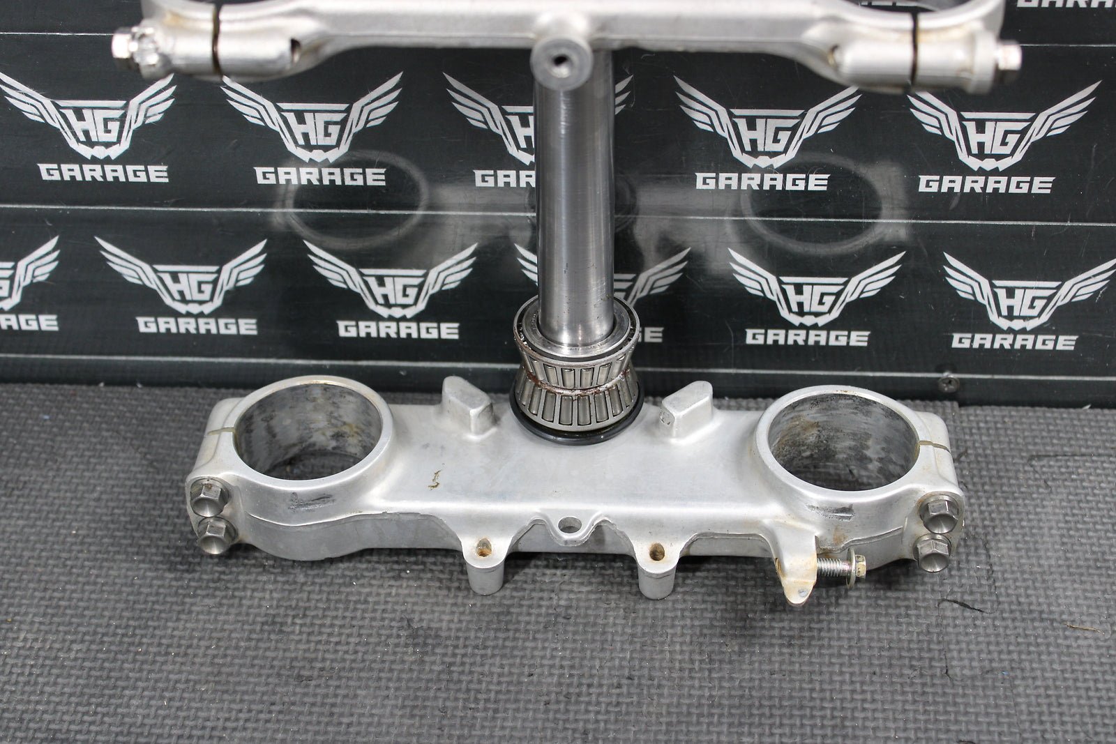 2008 HONDA CRF150RB CRF150R EXPERT OEM FRONT FORKS LOWER TRIPLE TREE CLAMPS - hggarage