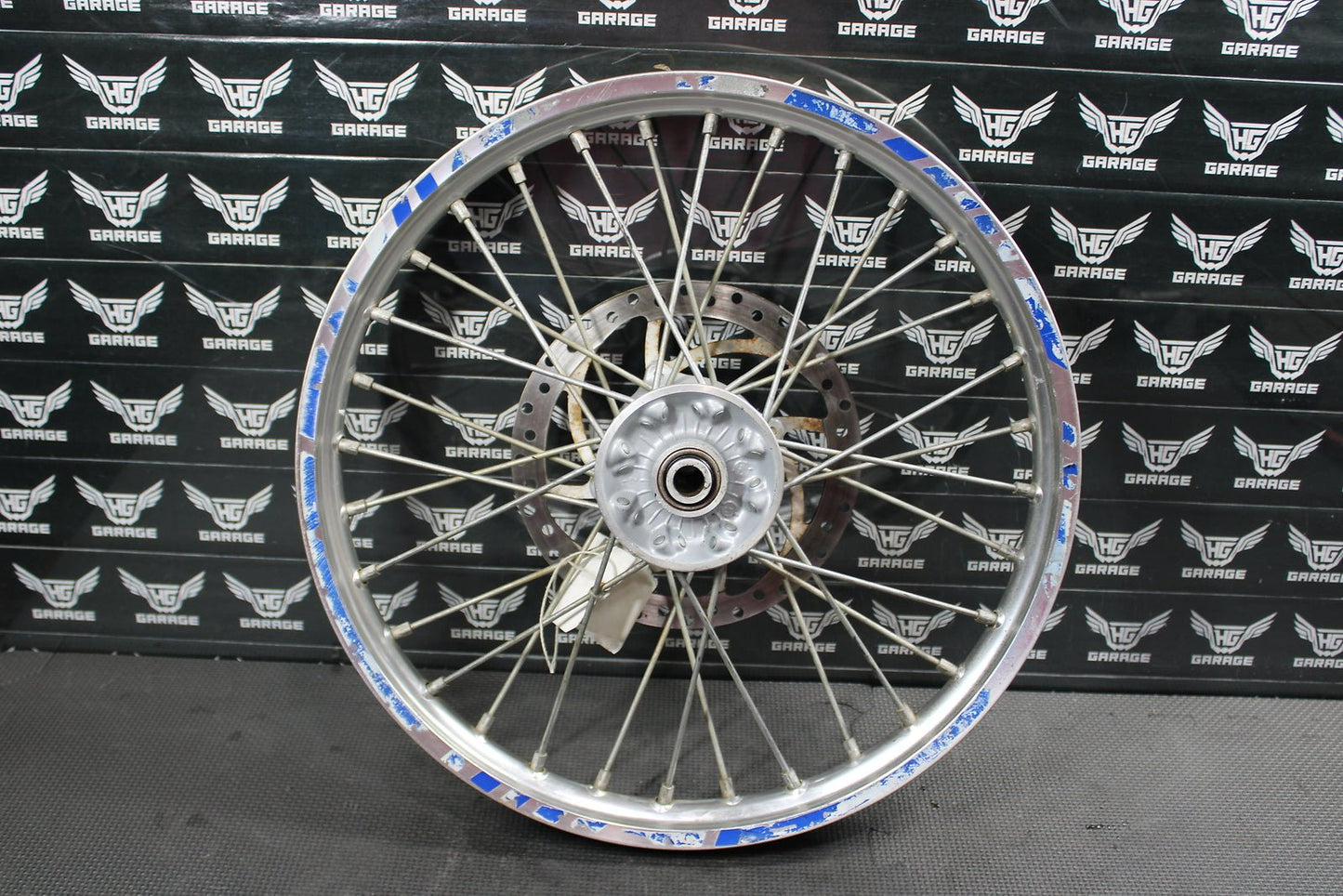 2006 KTM 85 OEM EXCEL FRONT WHEEL RIM HUB ASSSEMBLY 47009001244 4700901004491 - hggarage