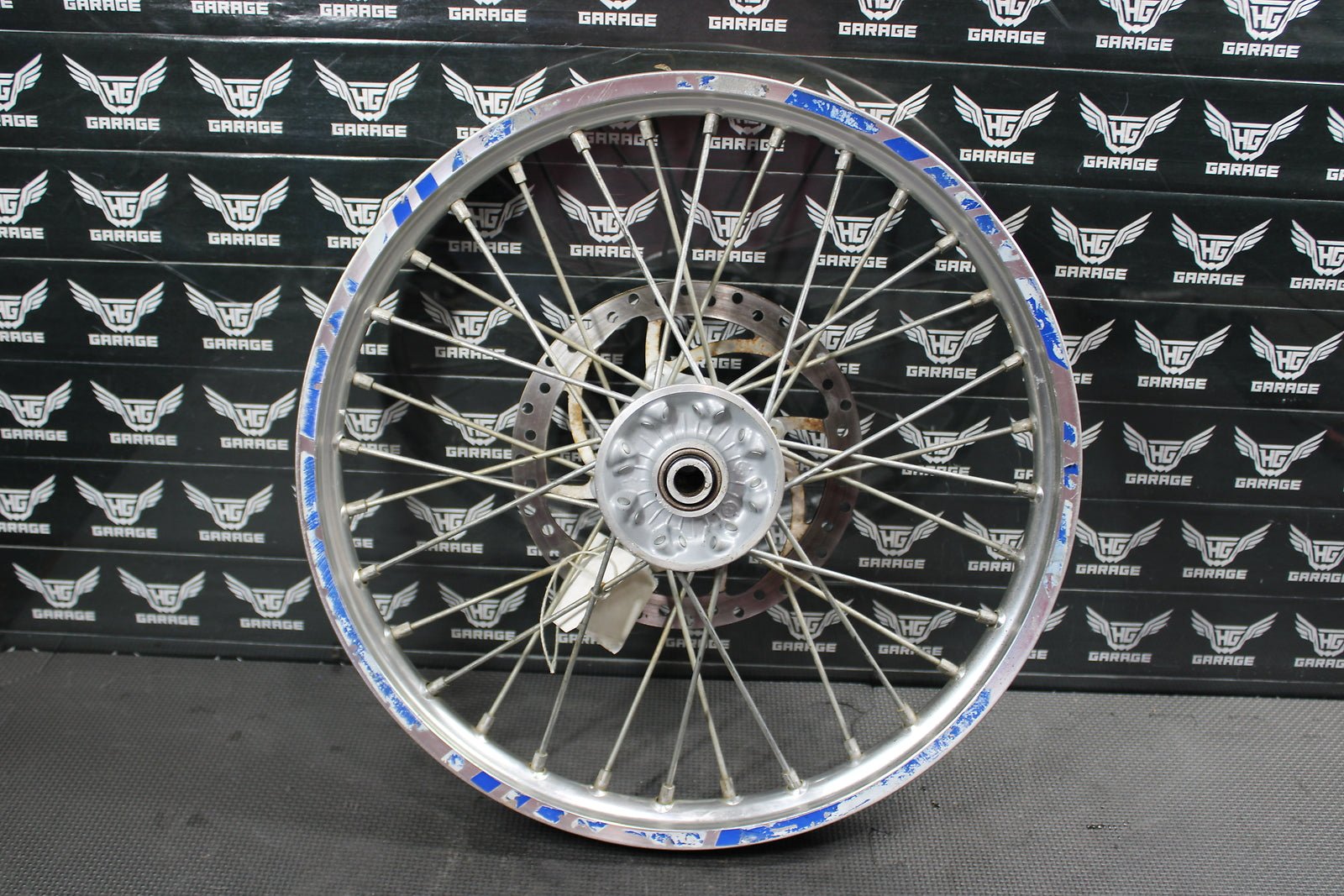 2006 KTM 85 OEM EXCEL FRONT WHEEL RIM HUB ASSSEMBLY 47009001244 4700901004491 - hggarage
