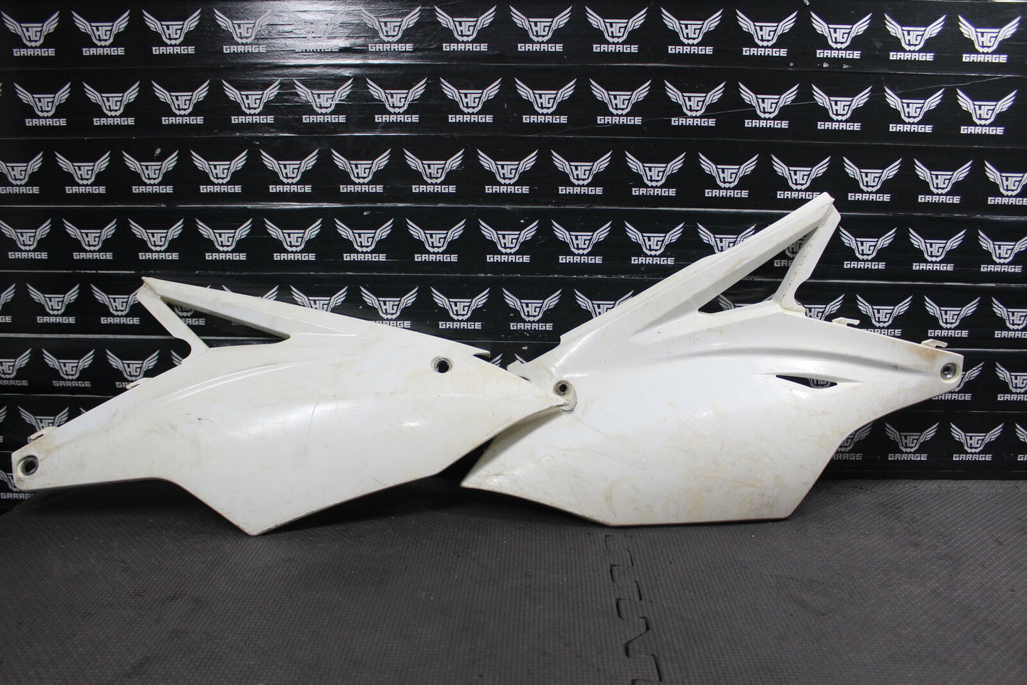 2018 KAWASAKI KX250F OEM PLASTICS BODY KIT FENDERS PANELS NUMBER PLATE SHROUDS