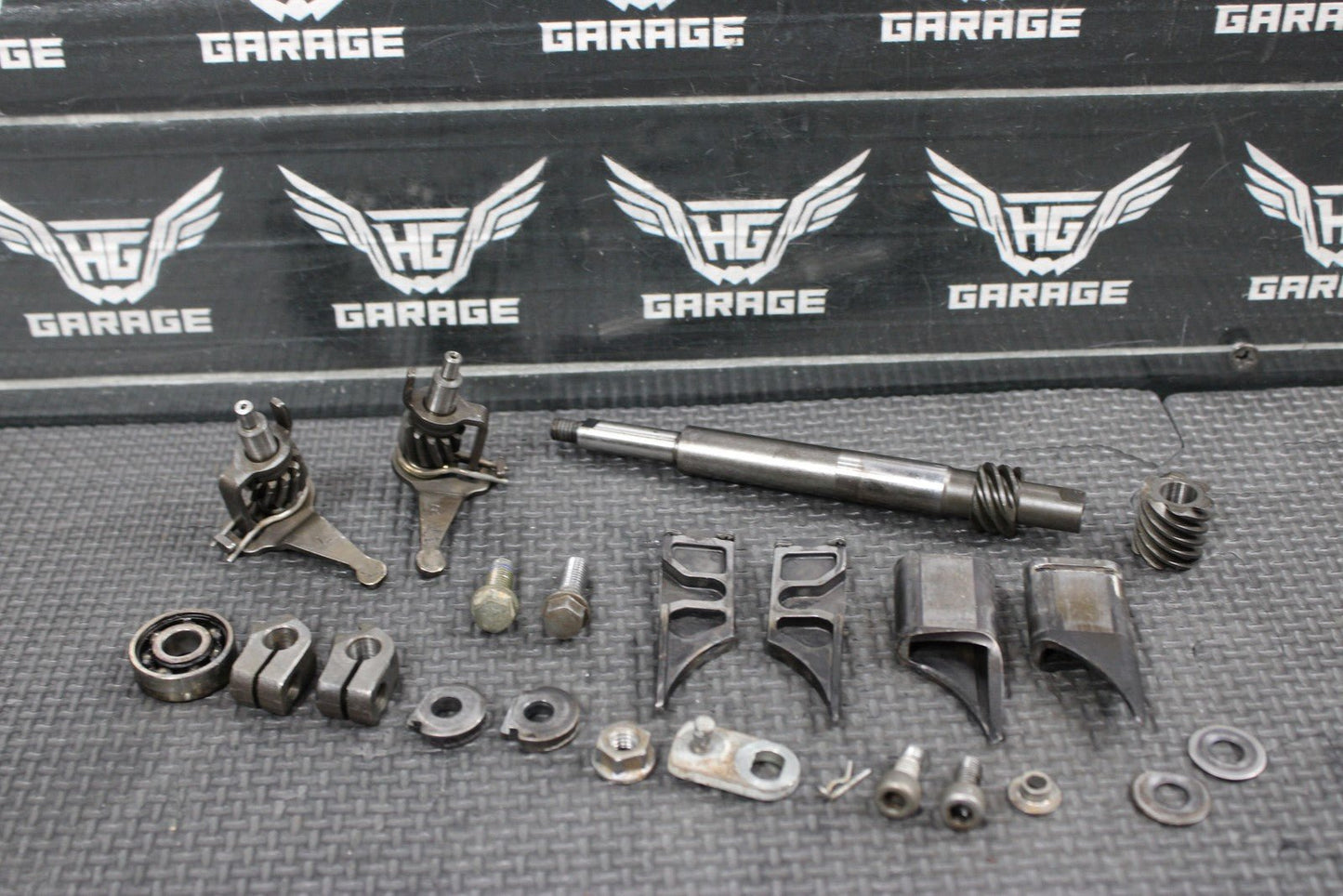 1998 HONDA CR125R 98 - 99 OEM ENGINE POWER VALVE POWERVALVE EXHAUST VALVE ASSEMBLY - hggarage