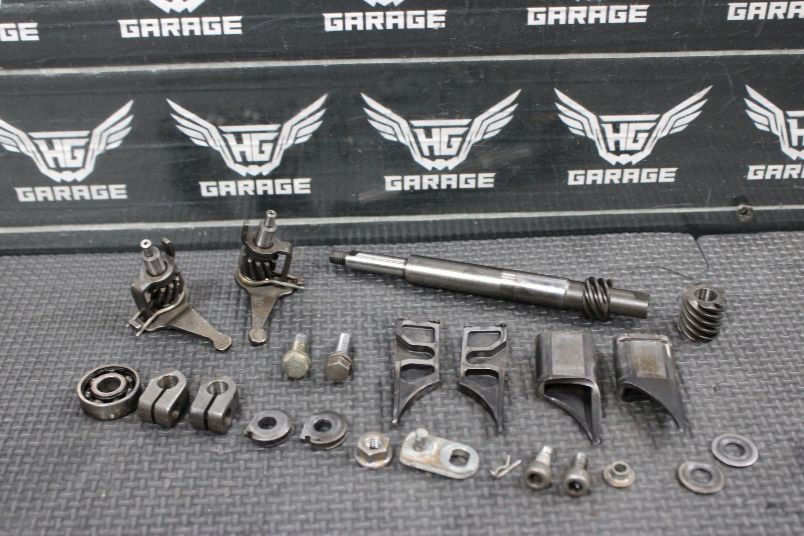 1998 HONDA CR125R 98 - 99 OEM ENGINE POWER VALVE POWERVALVE EXHAUST VALVE ASSEMBLY - hggarage