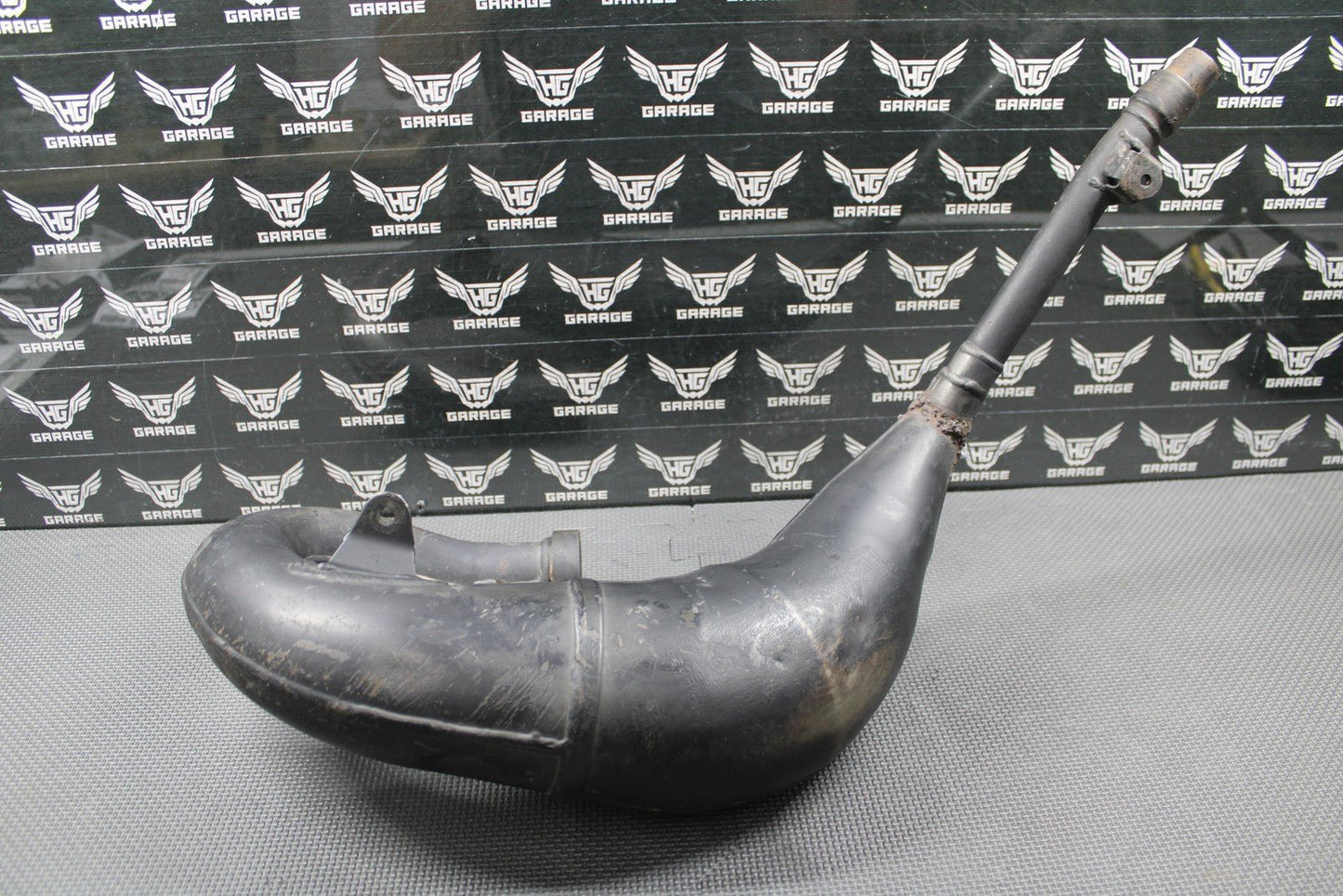2003 KAWASAKI KX125 OEM EXHAUST PIPE EXPANSION CHAMBER HEADER 18120 - 0001 - hggarage
