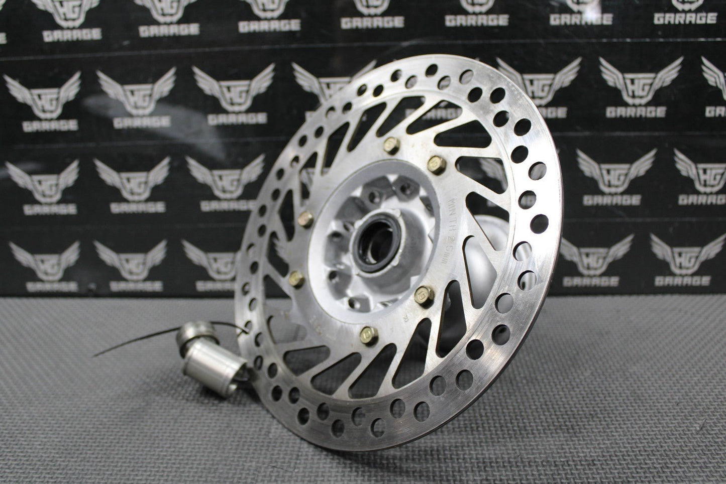 1995 HONDA 95 - 97 CR500R 95 - 96 CR250R OEM FRONT WHEEL RIM HUB ROTOR 44601 - MAC - 680 - hggarage