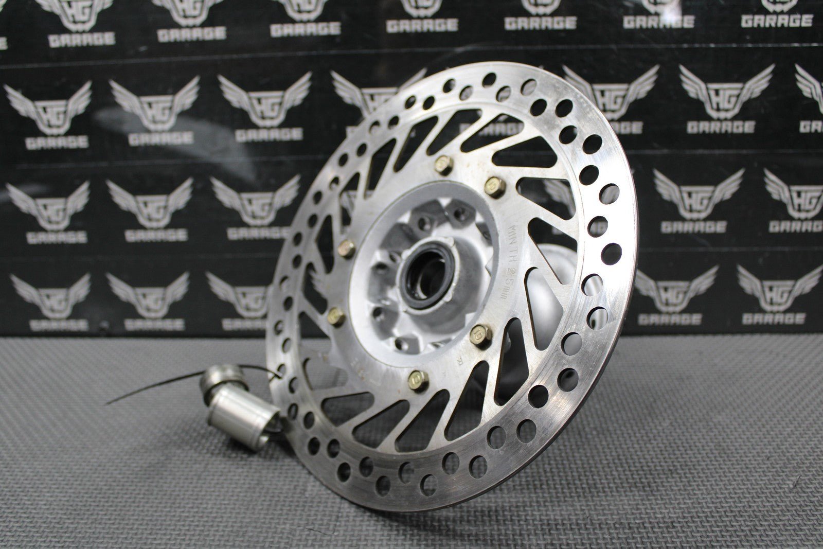 1995 HONDA 95 - 97 CR500R 95 - 96 CR250R OEM FRONT WHEEL RIM HUB ROTOR 44601 - MAC - 680 - hggarage