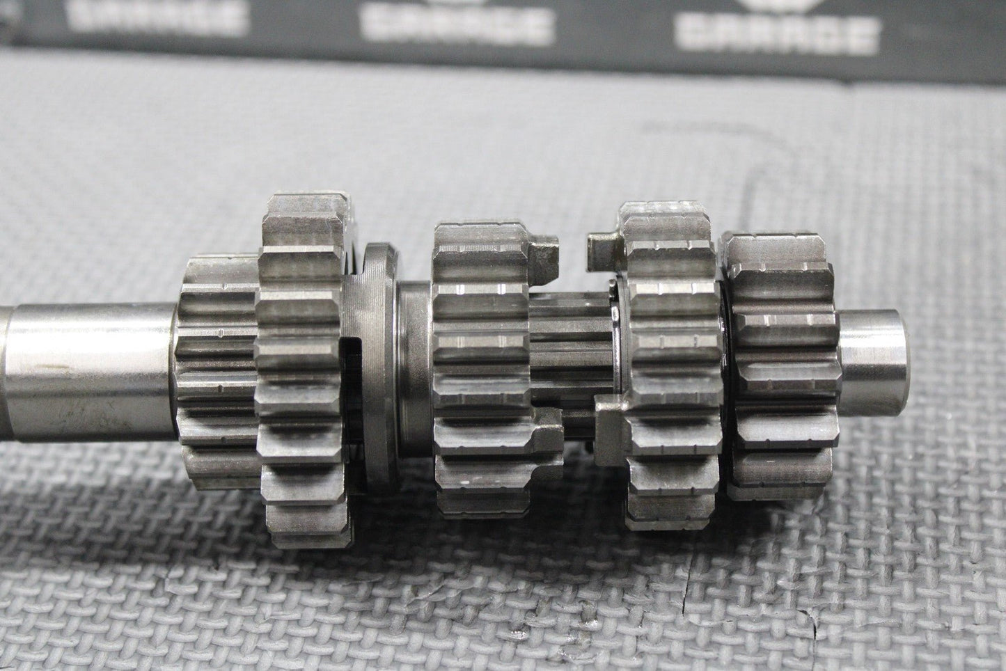 2007 KAWASAKI KX250F OEM TRANSMISSION TRANNY GEARBOX GEARS SHIFT FORKS GOOD - hggarage