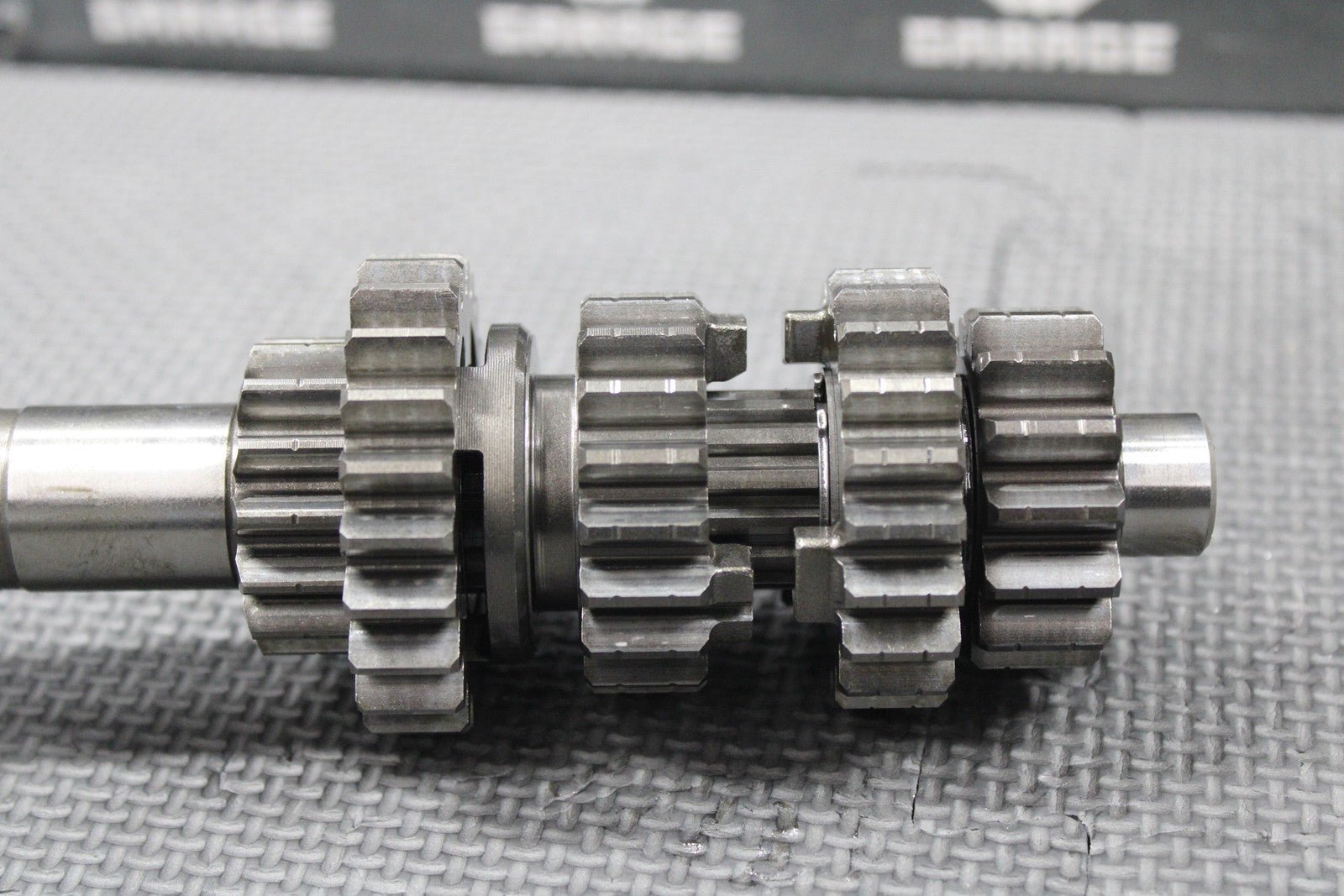 2007 KAWASAKI KX250F OEM TRANSMISSION TRANNY GEARBOX GEARS SHIFT FORKS GOOD - hggarage