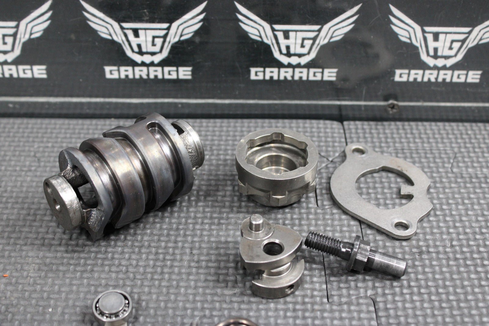 2006 YAMAHA 06 - 08 YZ450F ENGINE TRANSMISSION GEAR SHIFT FORKS DRUM HARDWARE - hggarage